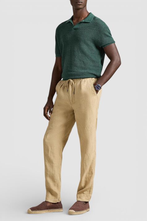 מכנסי פשתן ארוכים POLO RALPH LAUREN